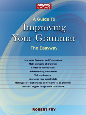 cover image of A Guide to Improving Your Grammar